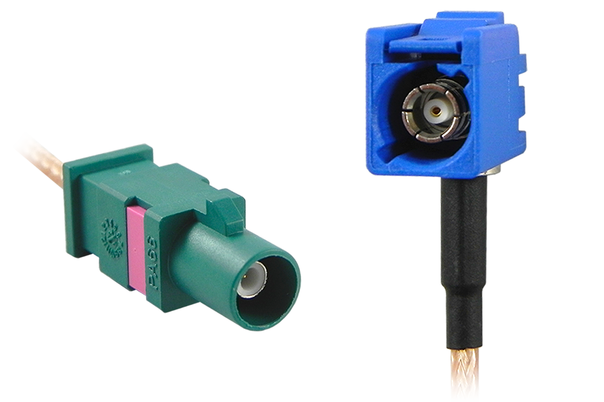 Fakra RF cable assemblies