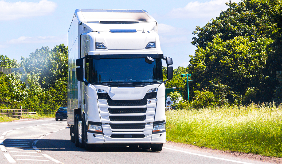 commercial and tracking vehicle
