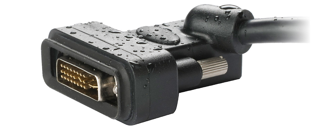 Waterproof overmoulded cables