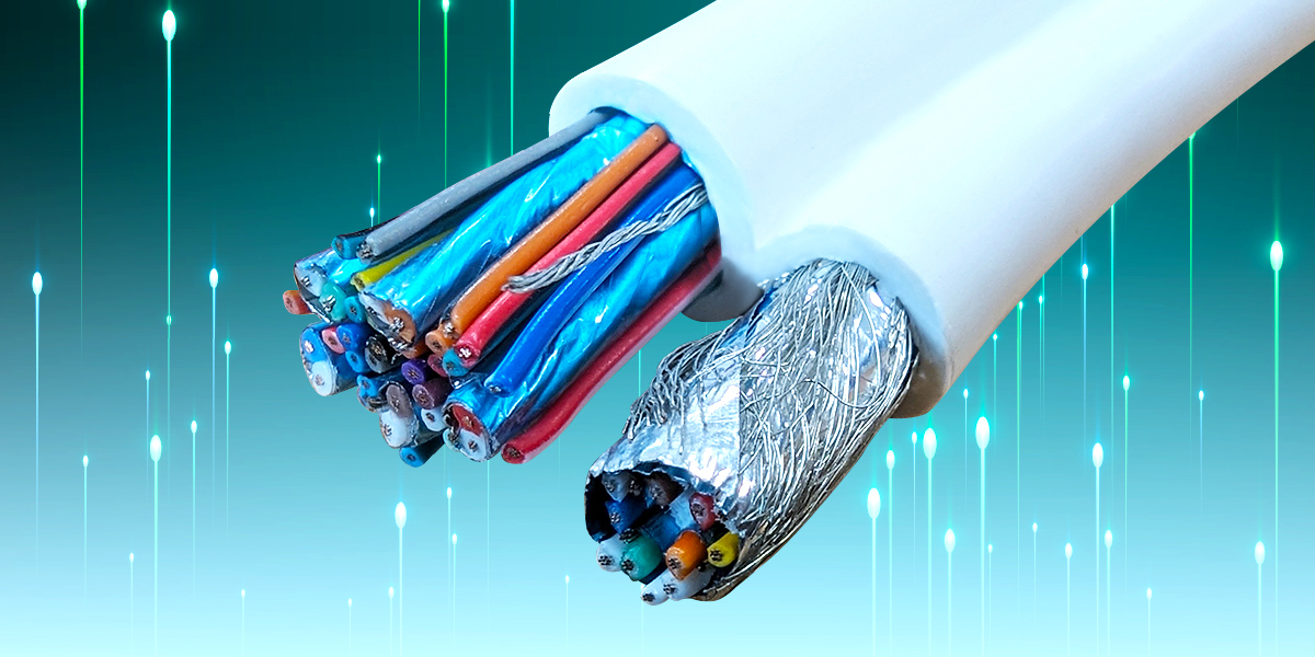 Composite cable for custom cable assemblies