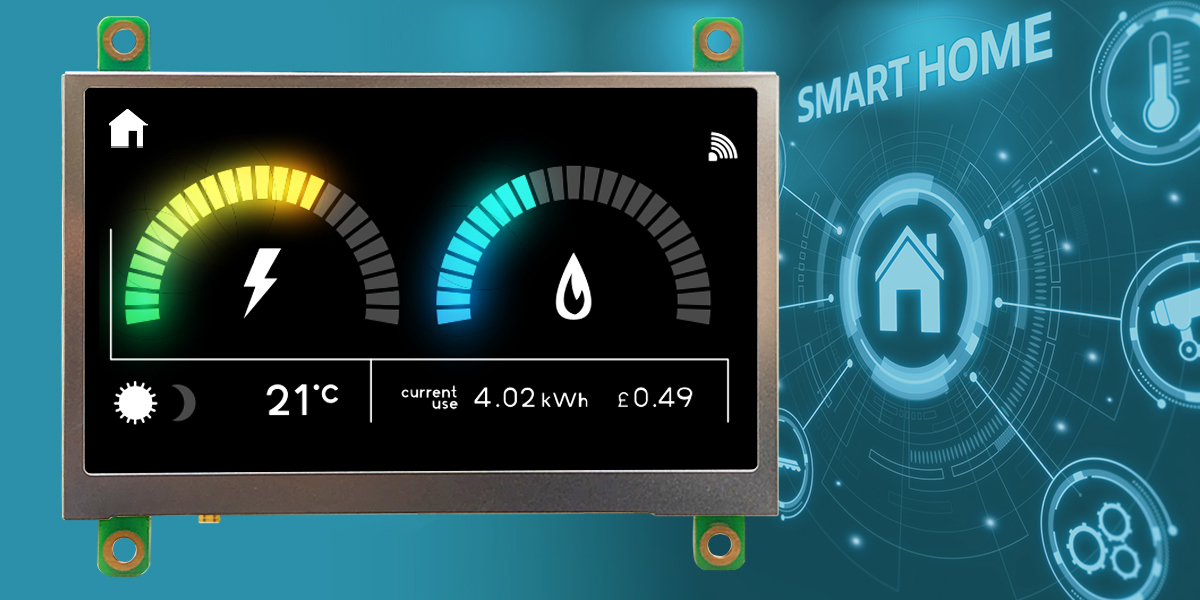 GTK launches three new TFT displays with integrated MCUs