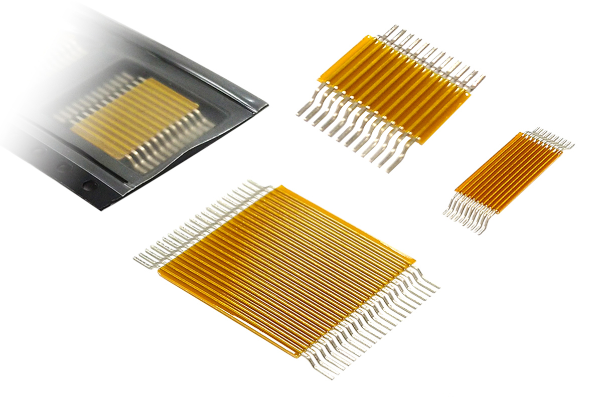 Surface mount flexible jumper strips