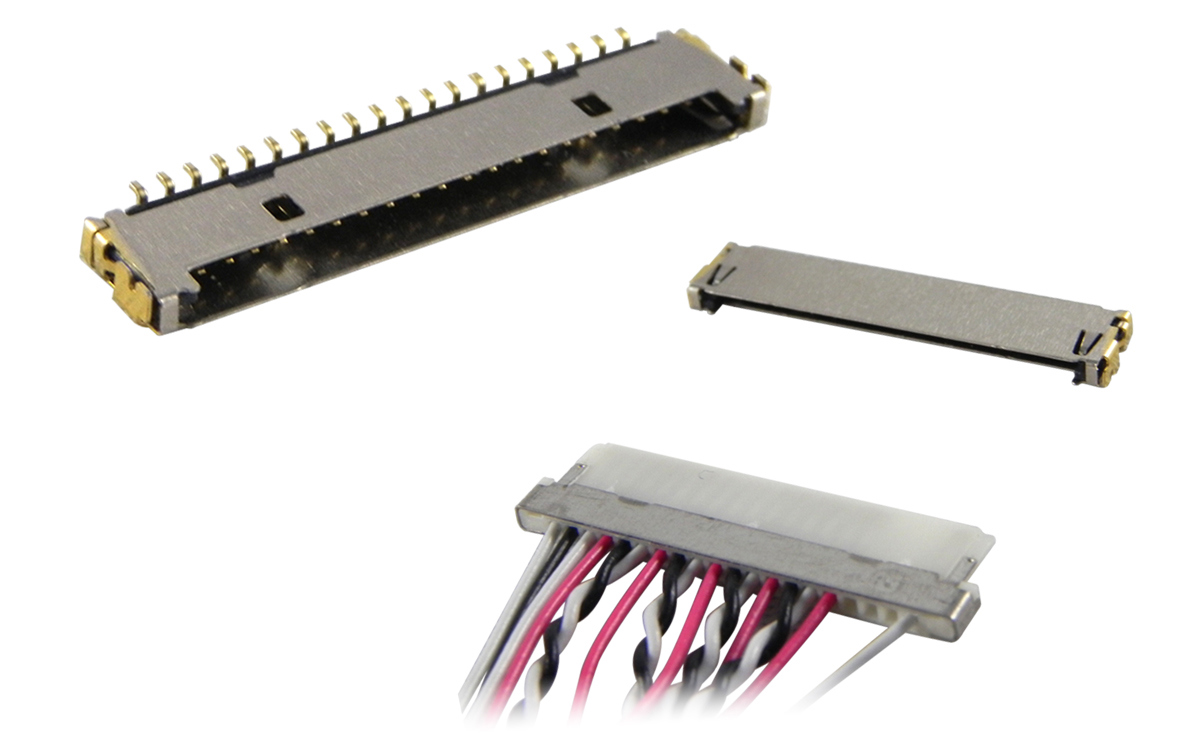 1.0 mm LVDS Connectors