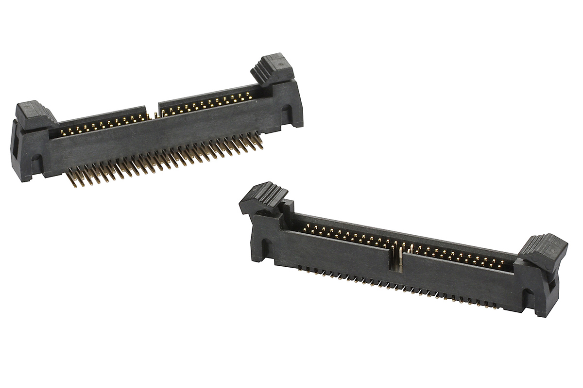 1.27 mm IDC latched headers