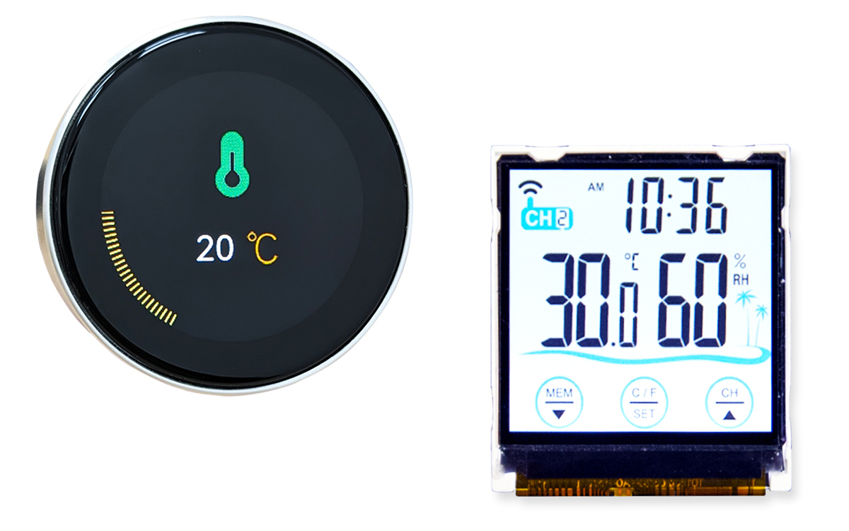 Round and Square Displays