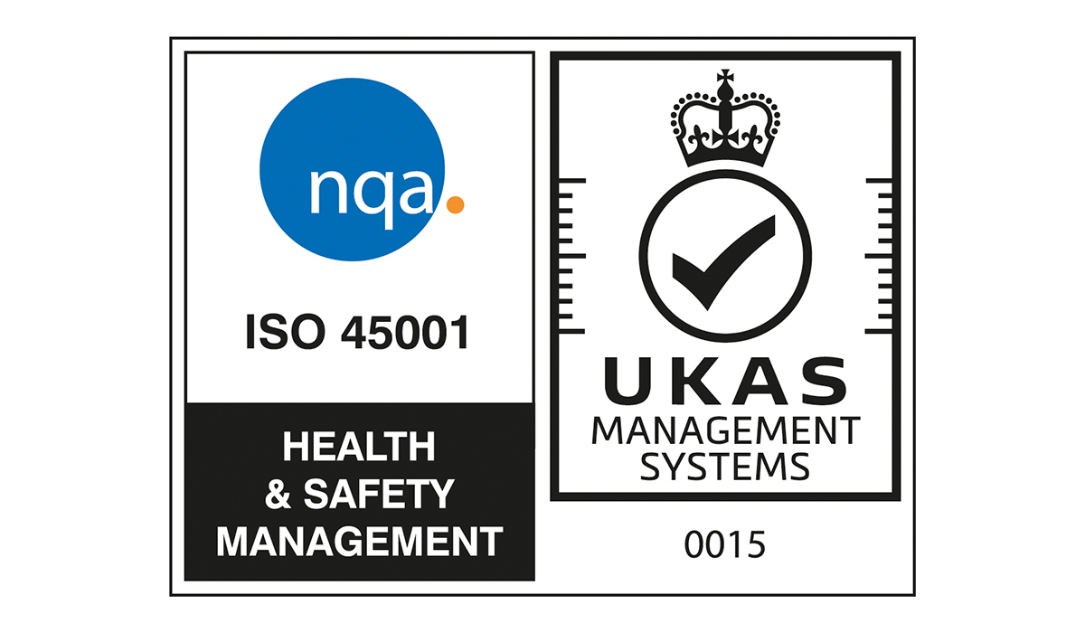NQA ISO 45001 stamp